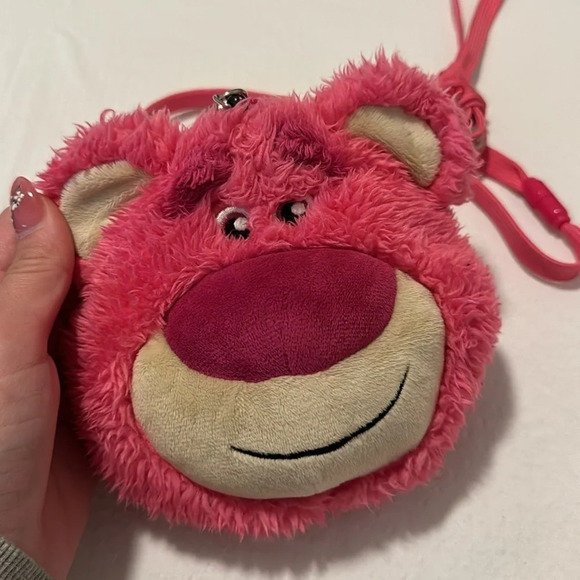 Tokyo Disney Resort Lotso Pass Id Holder Coin Case Mini-purse Lotso - Picture 4 of 12